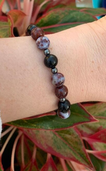 Motivation Creativity Passion and Drive " Limitless " Crystal Healing spiritual enlightenment Bracelet