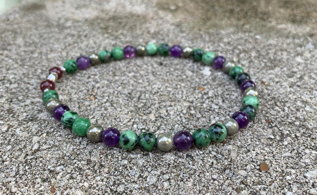 Let Go - Emotional Healing - Grief Anger - Forgiveness " The Purge to Freedom " Crystal Therapy Healing Anklet - Quality Gemstones