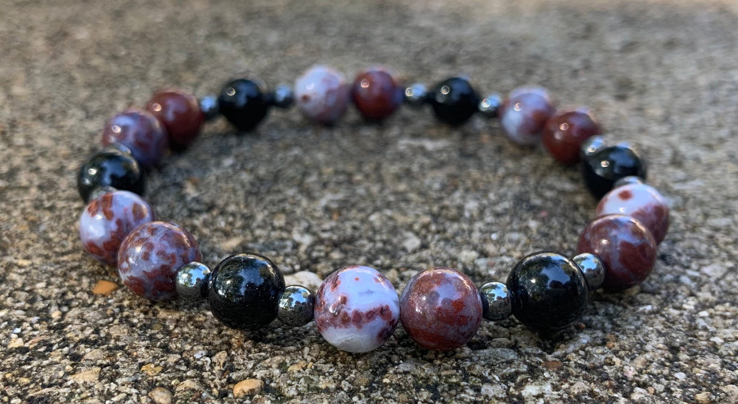 Motivation Creativity Passion and Drive " Limitless " Crystal Healing spiritual enlightenment Bracelet