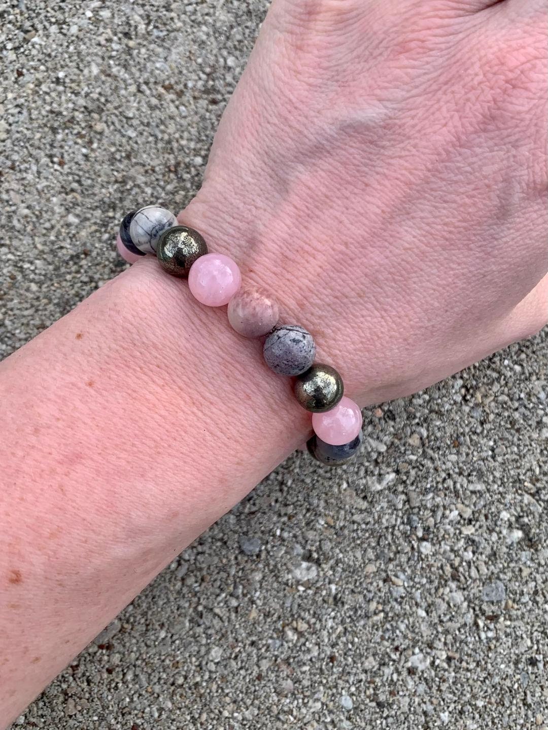10MM Self Development - Transformation of Suffering " The Four Noble Truths " Buddha Teachings Enlightenment - AAA Crystal Gemstone Bracelet