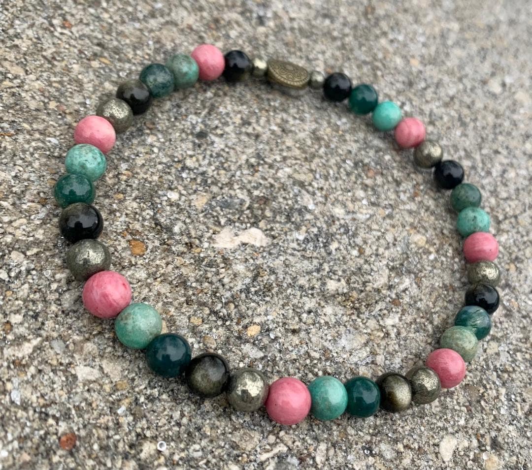 Self love Anklet - Manifest New Beginnings - Forgiveness & Emotional Healing " A New Dawn " Acceptance - Empowerment Crystals and Gemstones