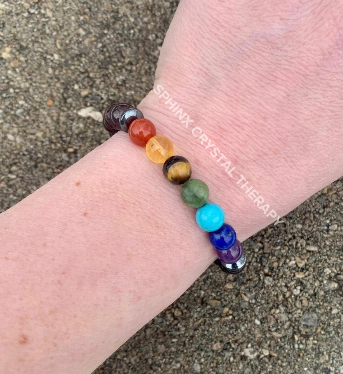 Mental Health - Determination - Creativity & Strength - Self Empowerment - Chakra Energy Bracelet - Never Give up - AAA Real Garnet Gemstone