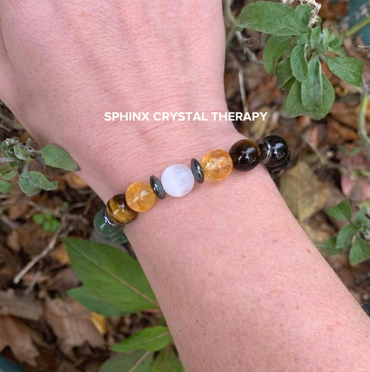 10MM Taurus Energy - Unisex Zodiac & Astrology Bracelet " The Determined Taurus " April May Birthday - Crystal Healing Quality Gemstones