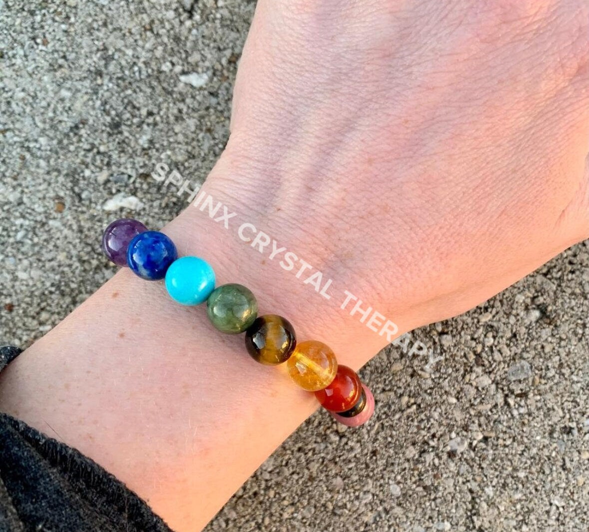 10MM Self Love, Confidence & Compassion - Chakra Stones - Spiritual Growth - Emotional Healing - AAA Rhodonite Quality Gemstone Bracelet
