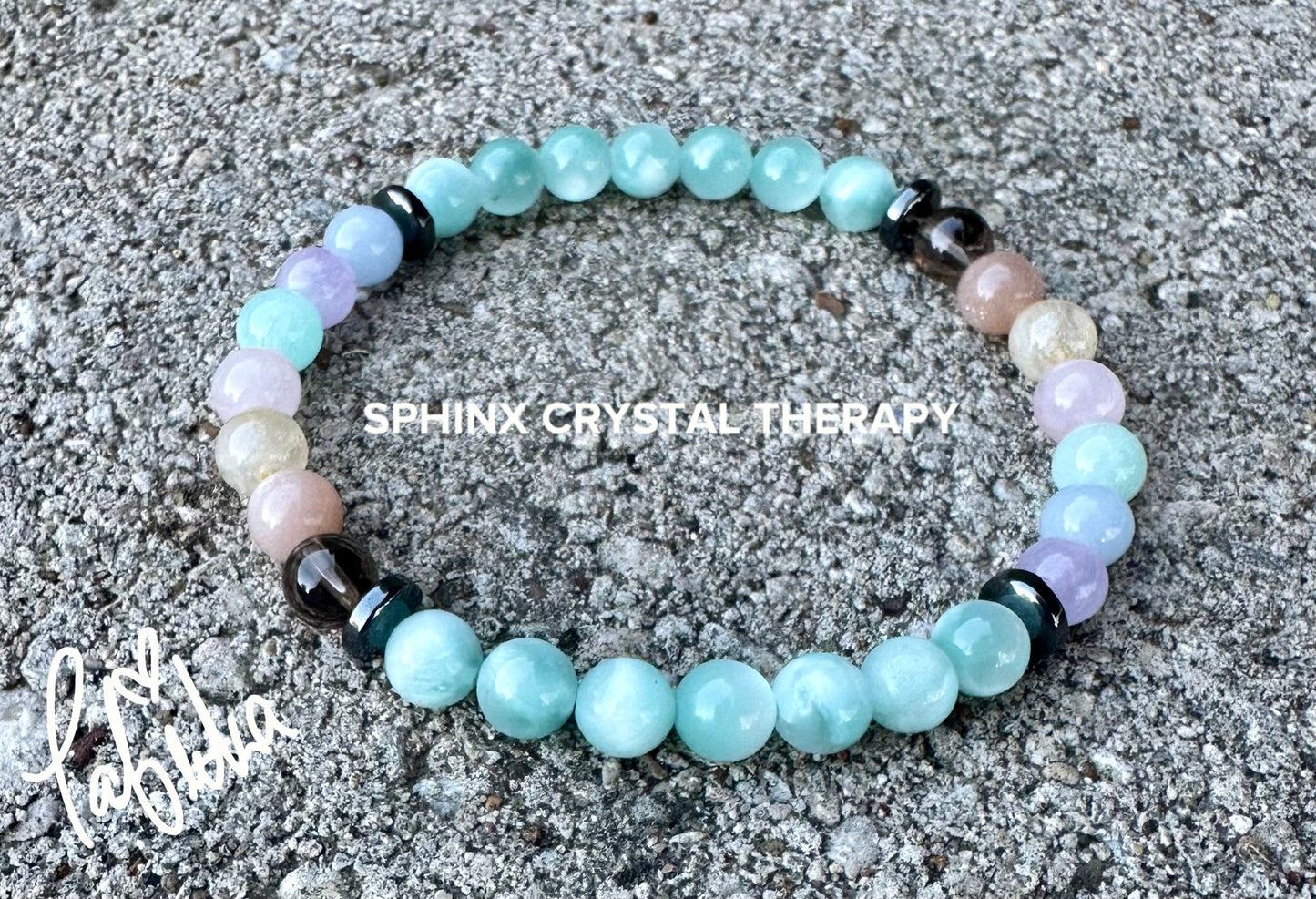 6mm RARE AAA Green Moonstone - Stress Relief & Anxiety Support - PASTEL Chakra Stones - Peaceful Energy - Crystal Healing Gemstone Bracelet