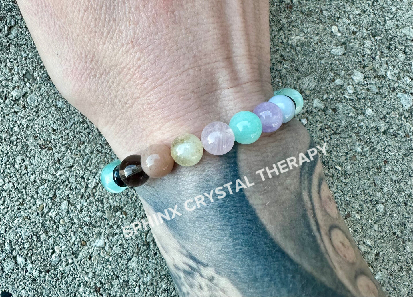 8mm RARE AAA Green Moonstone - Stress Relief & Anxiety Support - PASTEL Chakra Stones - Peaceful Energy - Crystal Healing Gemstone Bracelet