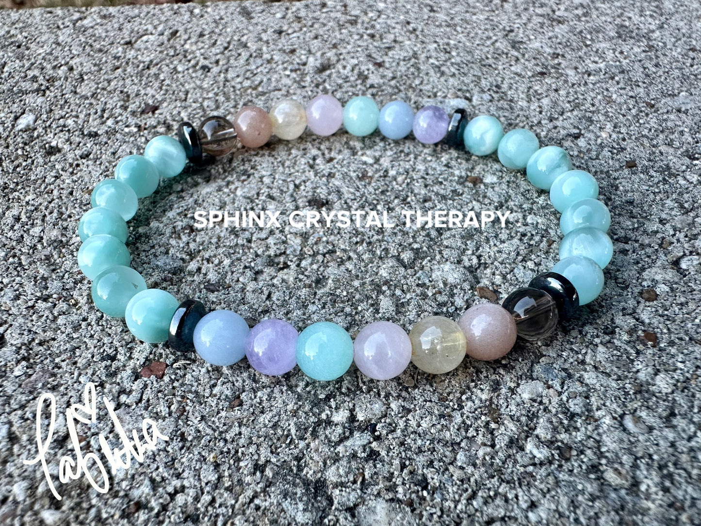 6mm RARE AAA Green Moonstone - Stress Relief & Anxiety Support - PASTEL Chakra Stones - Peaceful Energy - Crystal Healing Gemstone Bracelet