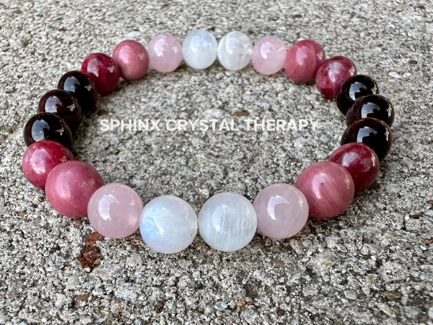 8mm Manifest Love - Spiritual Intimacy " The Law of Attraction " Attract Soul Mate - Life Partner - Crystal Healing AAA REAL Ruby Bracelet