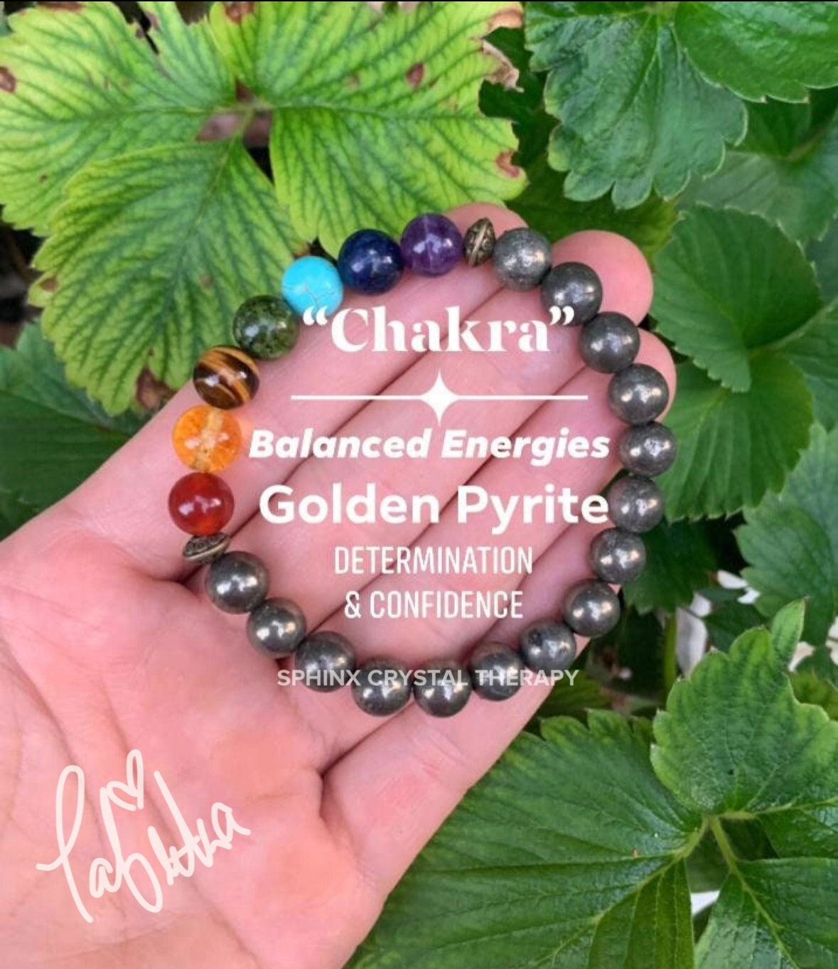Chakra Balance - Protection - Strength - Pyrite - Clear Mind Mental Blocks - Negativity Shield - Crystal Healing REAL Gemstone Bracelet