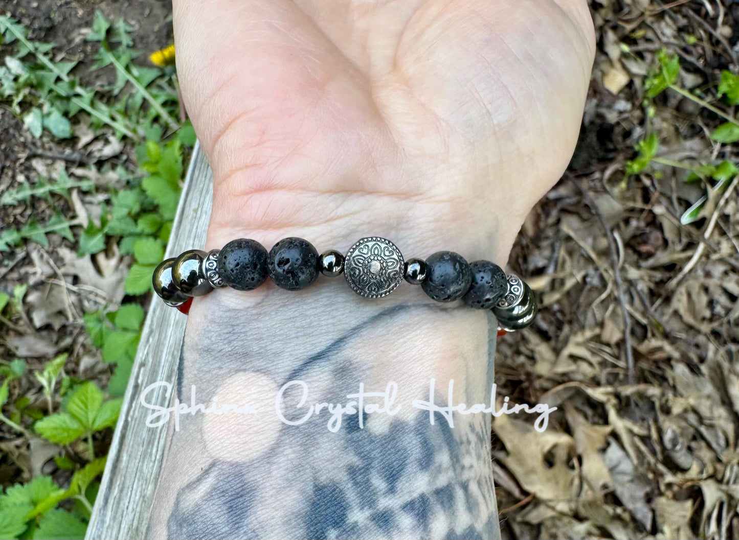 Strength - Courage - Protection " The Forge " Military - Crystal Healing - High Quality REAL Gemstone Bracelet - Spiritual Growth