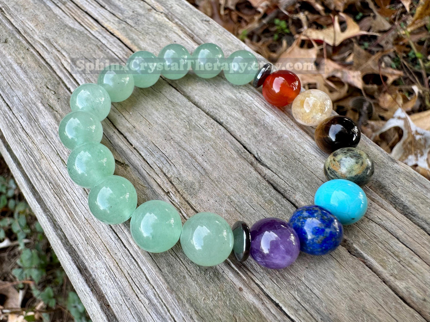 10mm Calming Heart Healer - Green Aventurine - Chakra Balance Energy - Emotional Stress Support - Peaceful Crystal Healing Gemstones