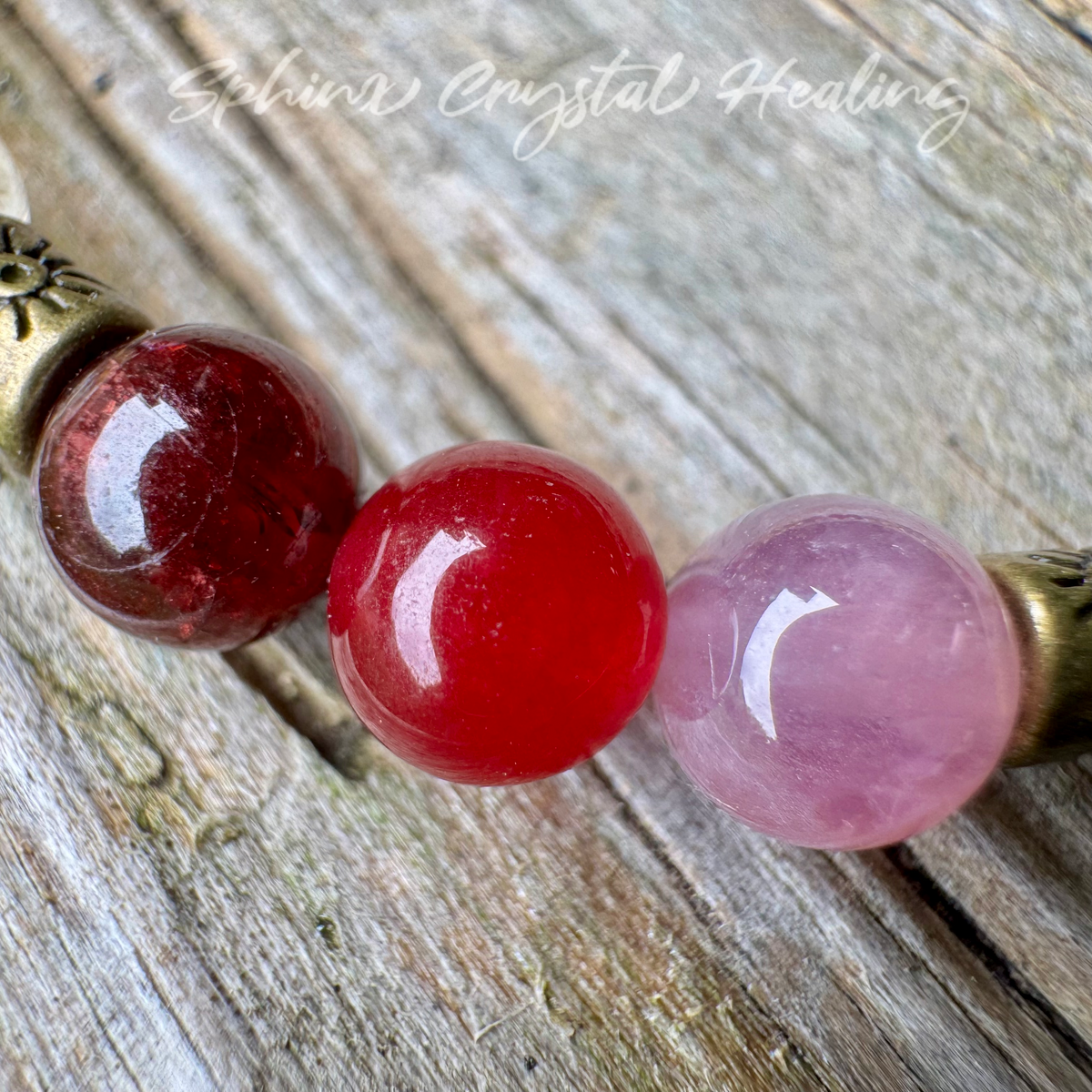 The Heart of Lakshmi • Citrine, Garnet, Jade & Pyrite Prosperity Bracelet