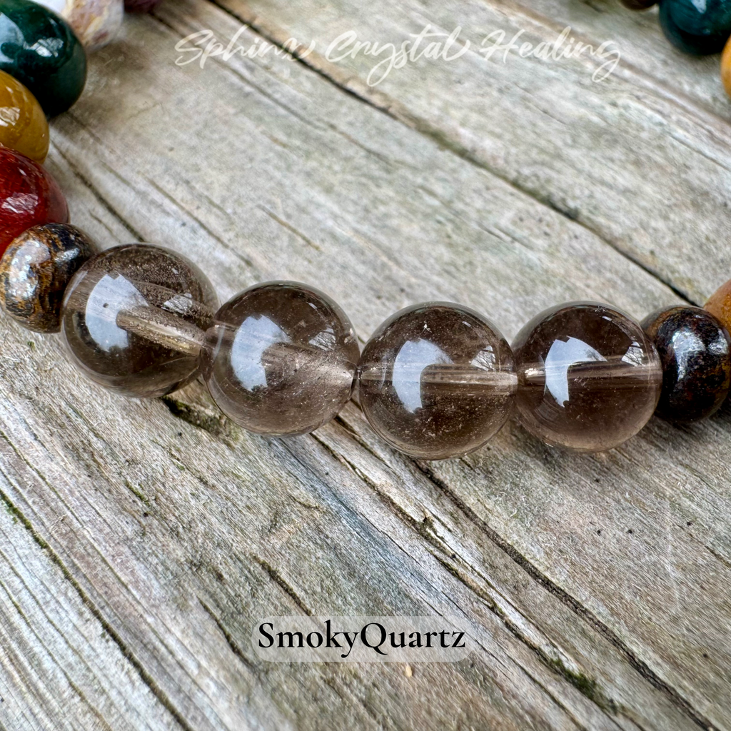 Chasing Butterflies • Amazonite, Peach Moonstone & Ocean Jasper Self Love Bracelet
