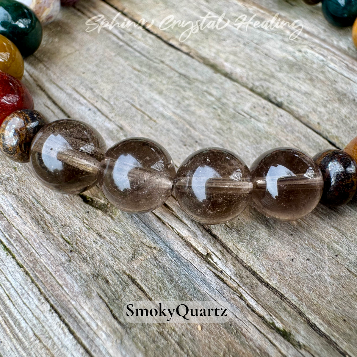 Chasing Butterflies • Amazonite, Peach Moonstone & Ocean Jasper Self Love Bracelet