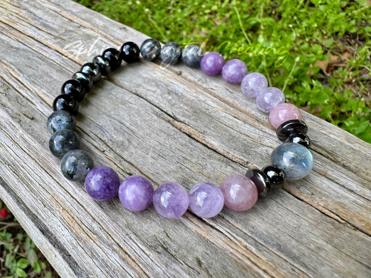 The Empath's Recharge • Rest and Renewal Gemstone Bracelet