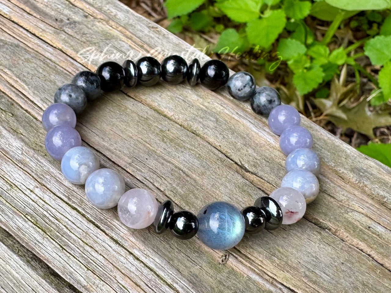 The Empath's Halo • Protection and Recharge Gemstone Bracelet