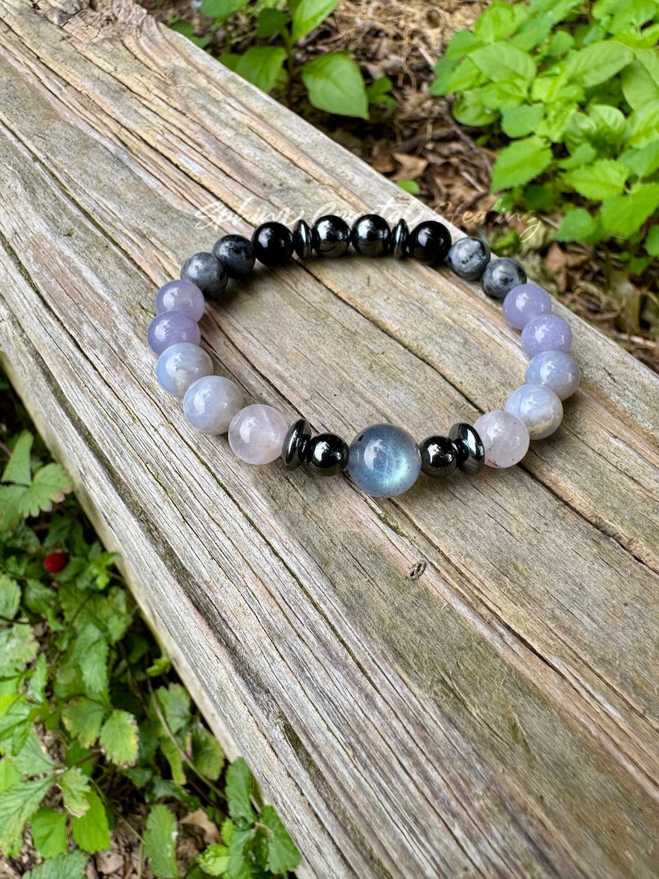 The Empath's Halo • Protection and Recharge Gemstone Bracelet