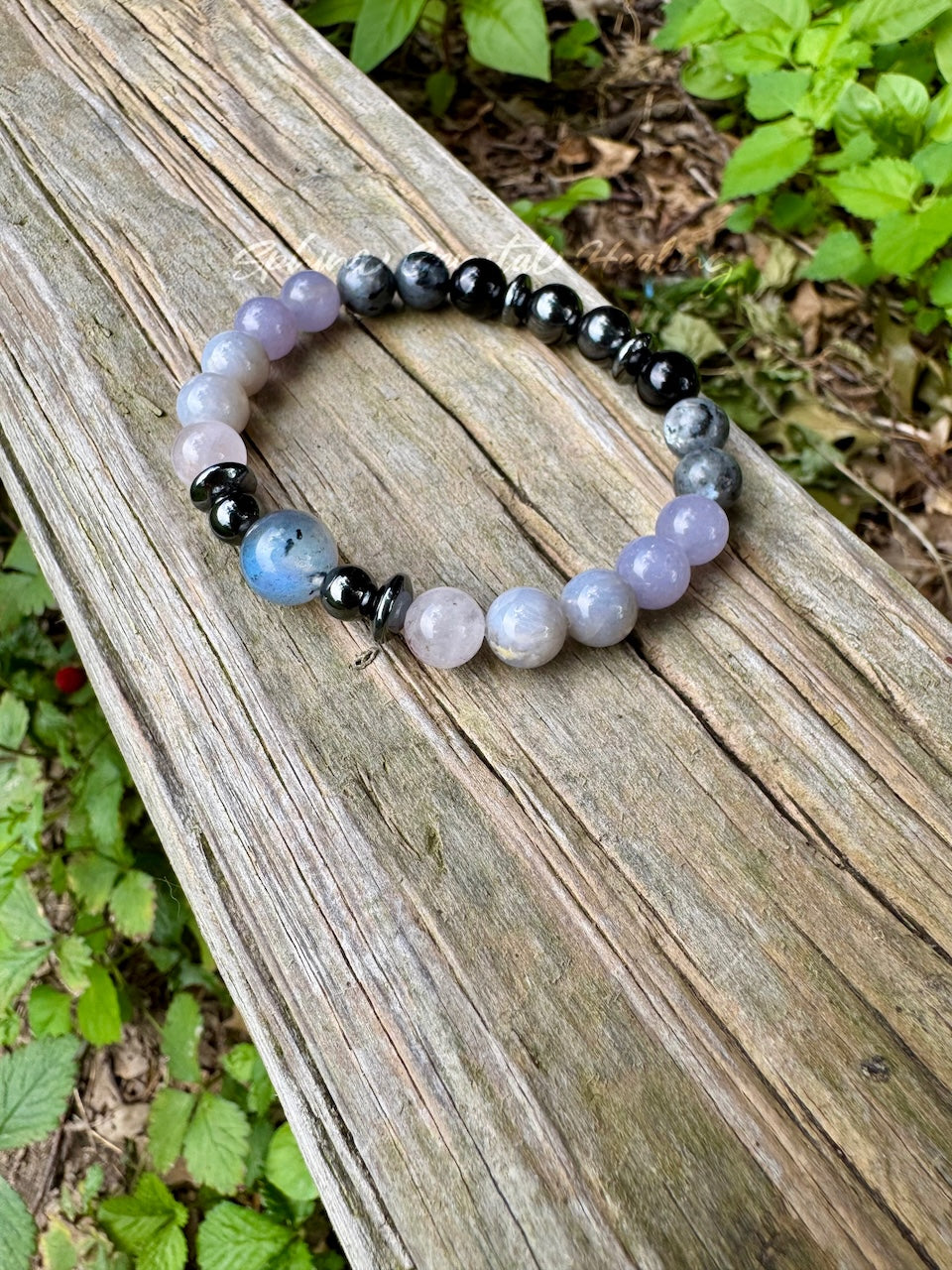 The Empath's Halo • Protection and Recharge Gemstone Bracelet
