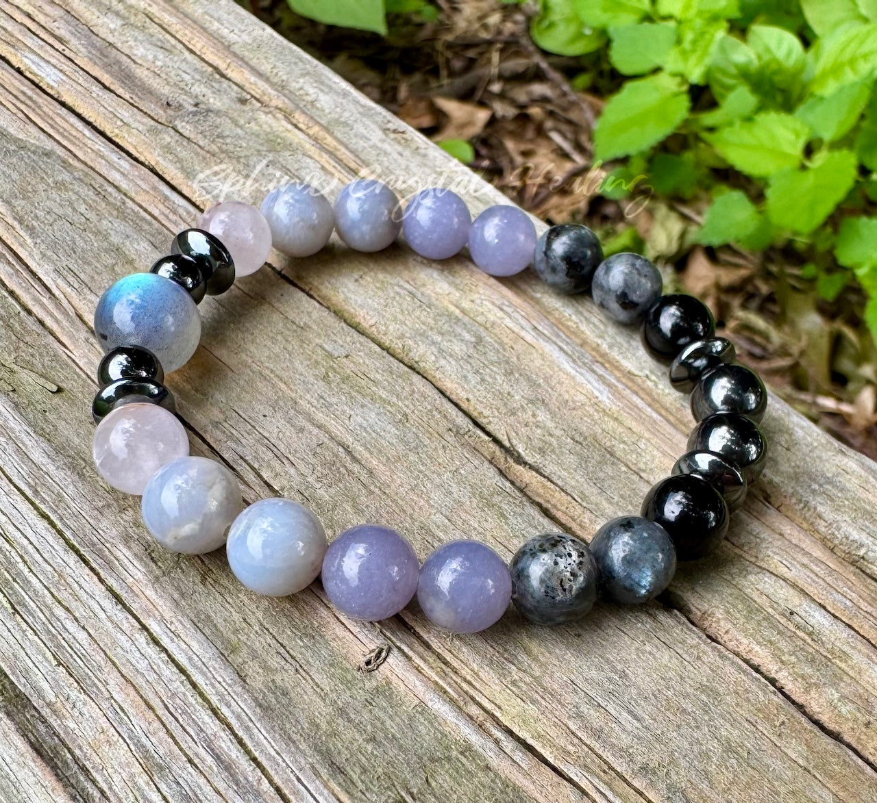 The Empath's Halo • Protection and Recharge Gemstone Bracelet