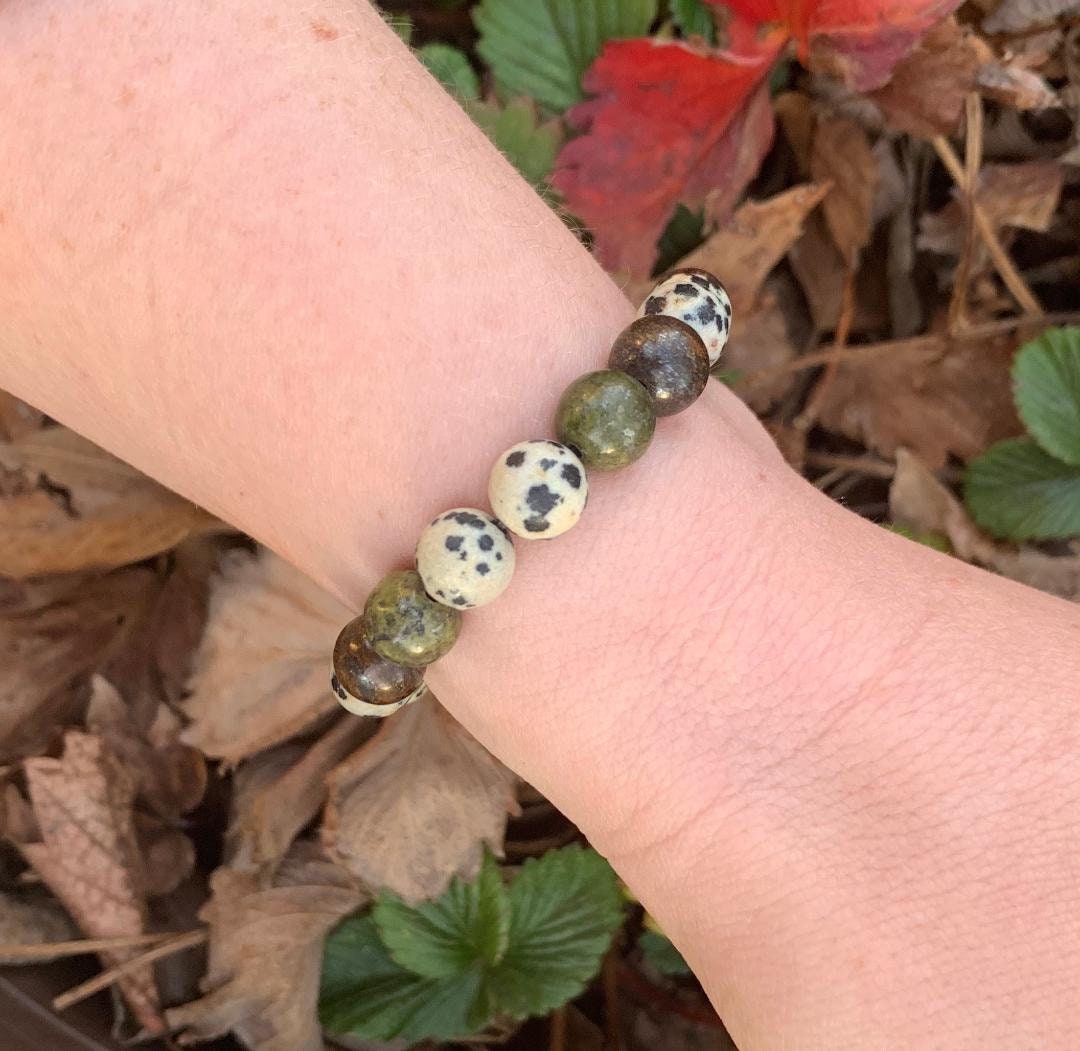 Emotional Healing - Forgiveness - Spiritual Transformation " These Walls " Breaking Negative Barriers - Crystal Therapy Gemstone Bracelet