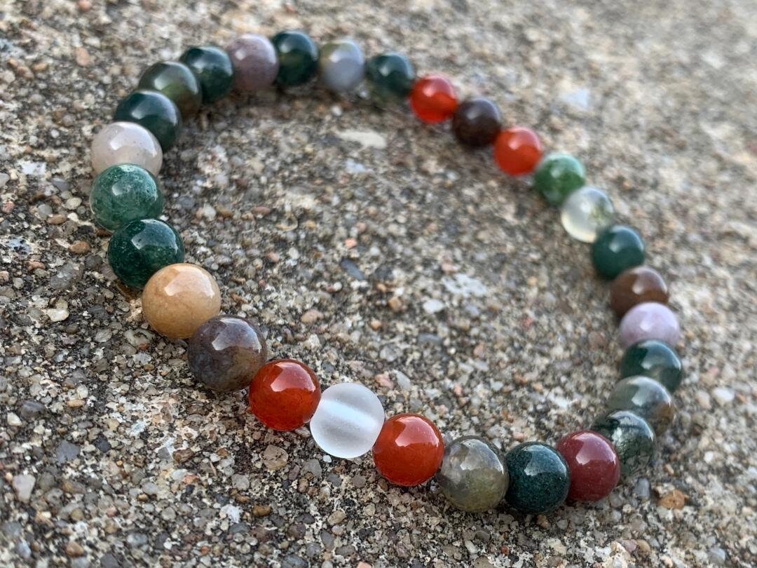 Leader Mindset - Confidence - Strength & Courage - Decision Making " Leadership " High Quality Gemstones - Crystal Healing Balance Bracelet