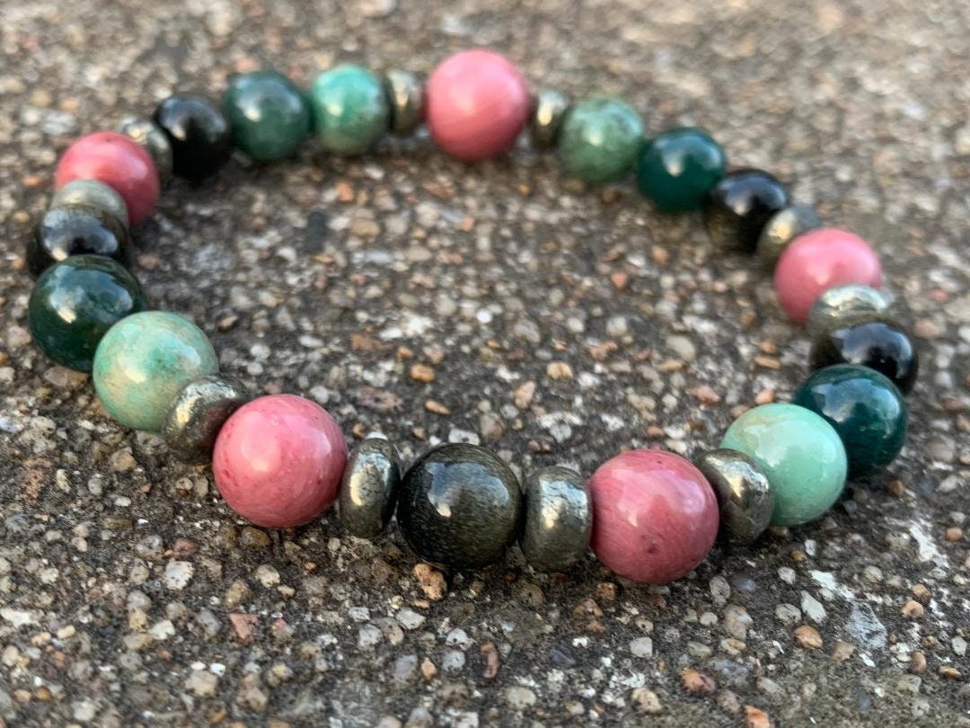Self love - Manifest New Beginnings - Forgiveness & Emotional Healing " A New Dawn " Acceptance  - Empowerment - Crystal Gemstone Bracelet
