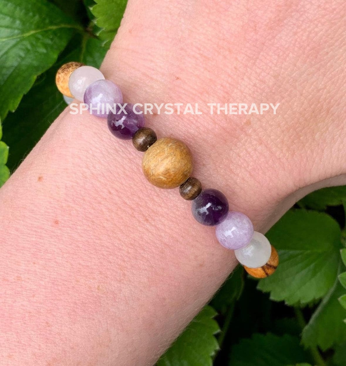 Intuition - Empath Abilities " The Light Worker " Divine Healer - Earth Angel - White Witch - Crystal Healing Palo Santo Selenite Bracelet