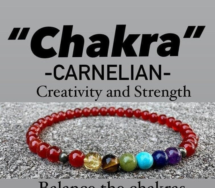 Strength & Creativity Anklet - Chakra Balance - Protection and Courage - Red Carnelian - Pyrite - Real Crystal Healing Empowerment Gemstones