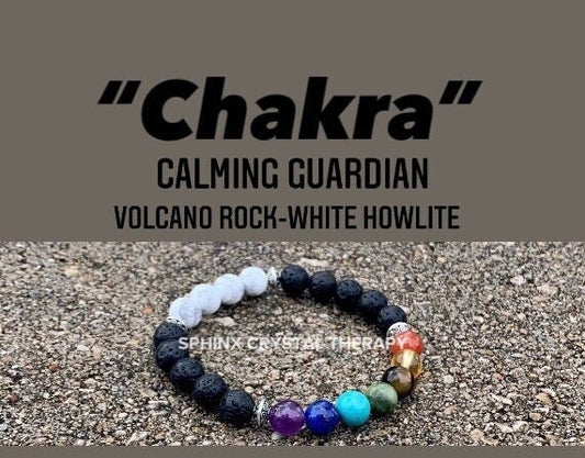 Chakra Balance - Protection Strength - White Howlite - AAA Crystal Therapy &  Holistic Healing - REAL High Quality Gemstone Bracelet