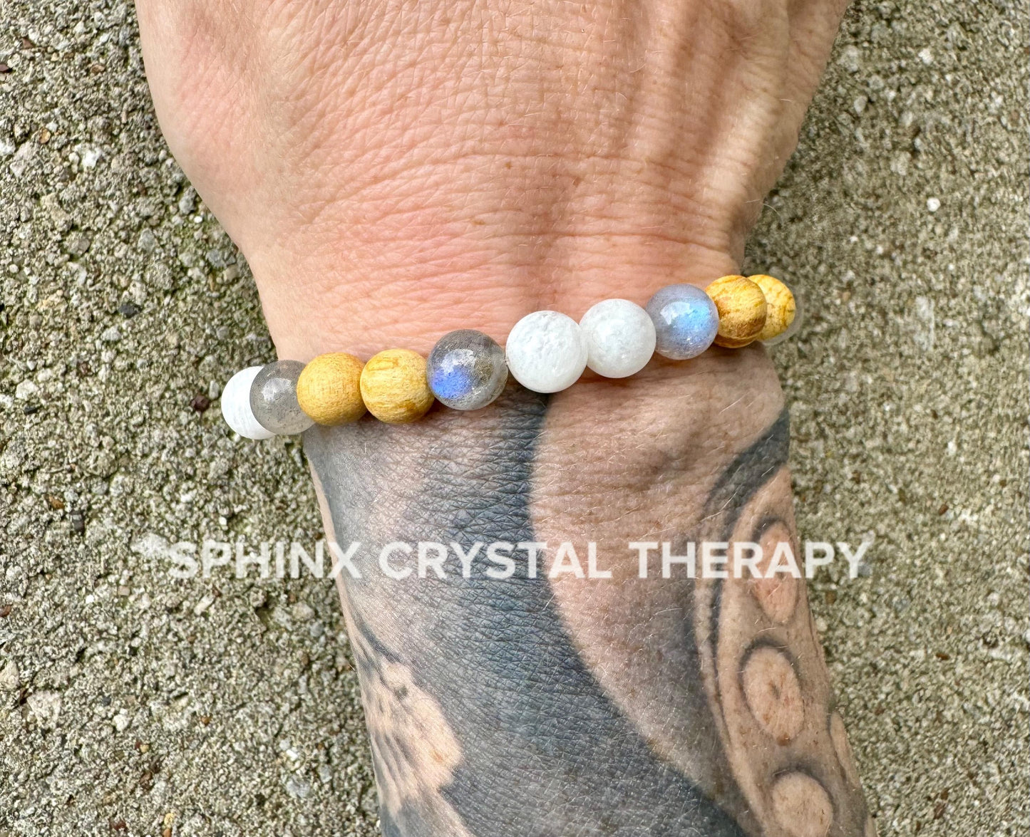 Only One - IMPERFECT STONES - Gifted Abilities - Spiritual Acceleration - High Vibration - Palo Santo DISCOUNTED Crystal Gemstone Bracelet 2