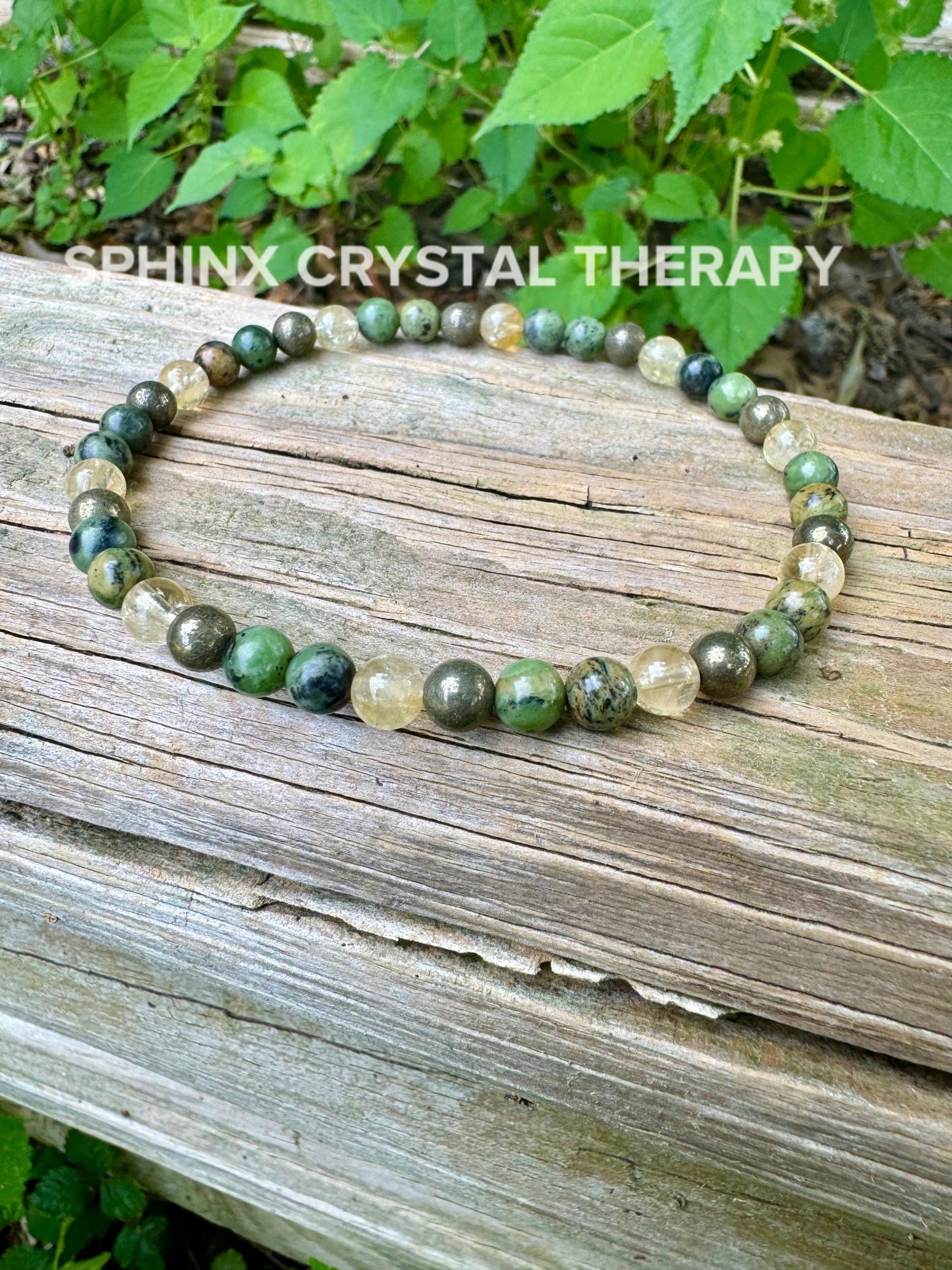 Anklet- Manifest Wealth Fortune " Show Me The Money " Success Business Mindset Luck Crystal Therapy Gemstone Ankle Bracelet