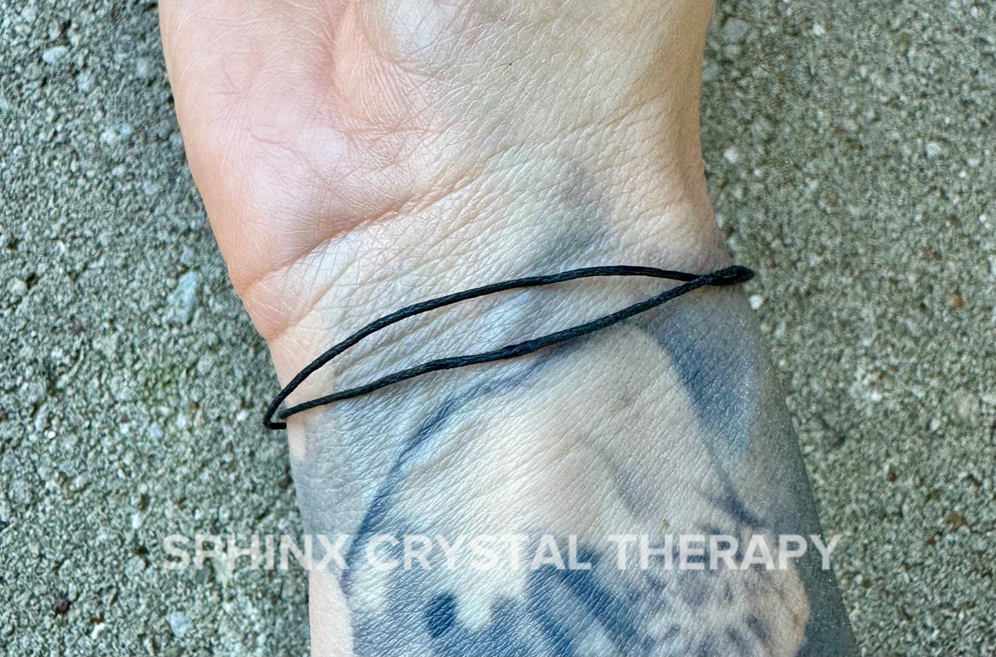 4mm Evil Eye Protection and Intuition Bracelet - Amethyst - Lapis - Onyx - Crystal Healing Gemstones - Minimal & Dainty Adjustable String