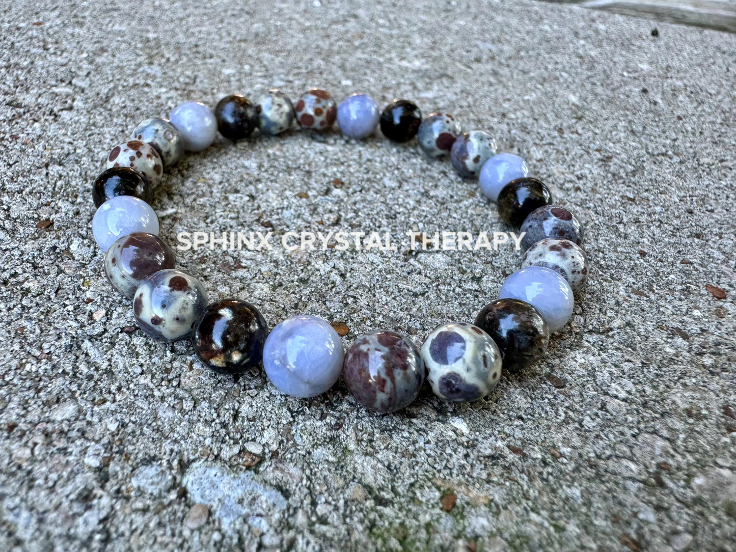 Heart Healing & Recharge - Empath support " The Heart Menders Totem " RARE Blue Rose Quartz - Stress and Anxiety - Crystal Gemstone Bracelet