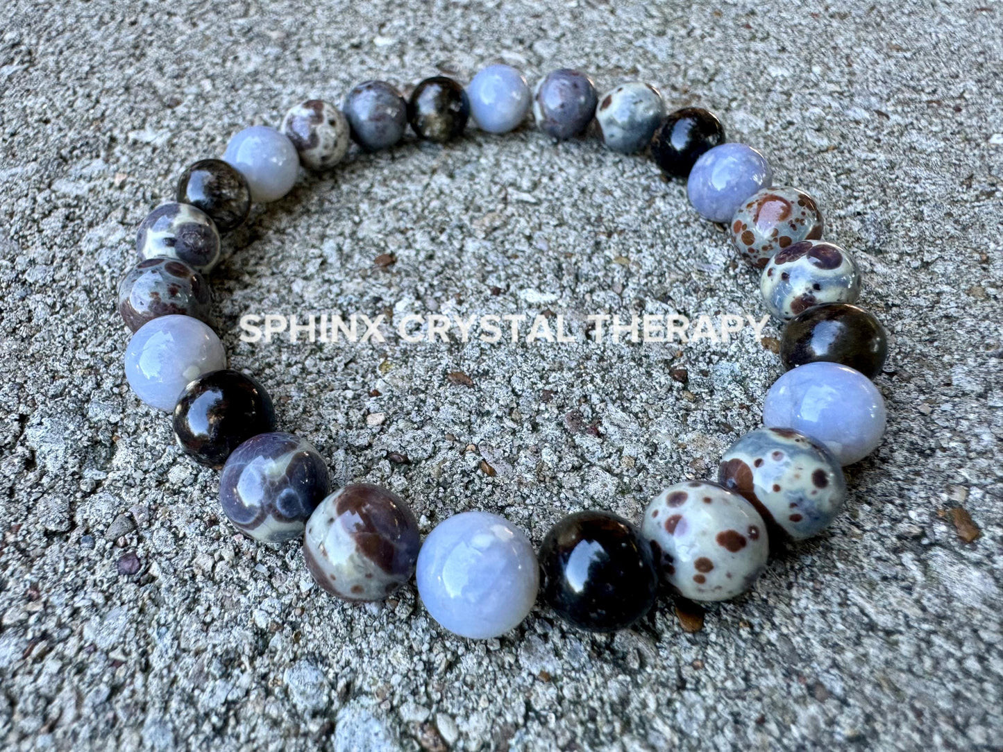Heart Healing & Recharge - Empath support " The Heart Menders Totem " RARE Blue Rose Quartz - Stress and Anxiety - Crystal Gemstone Bracelet