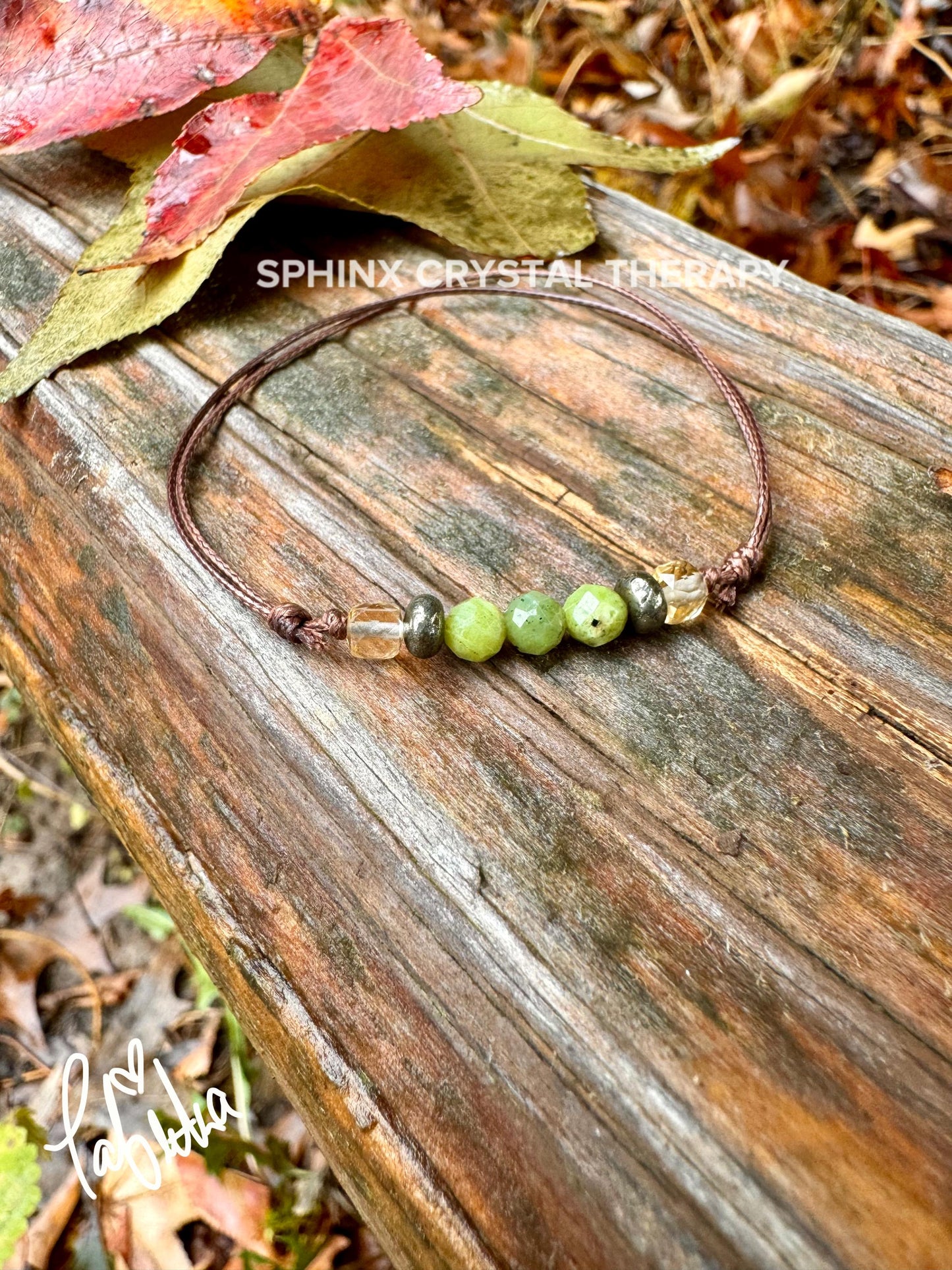4mm Manifest Wealth Fortune " Show Me The Money " Success Business Mindset Luck Crystal Therapy Bracelet