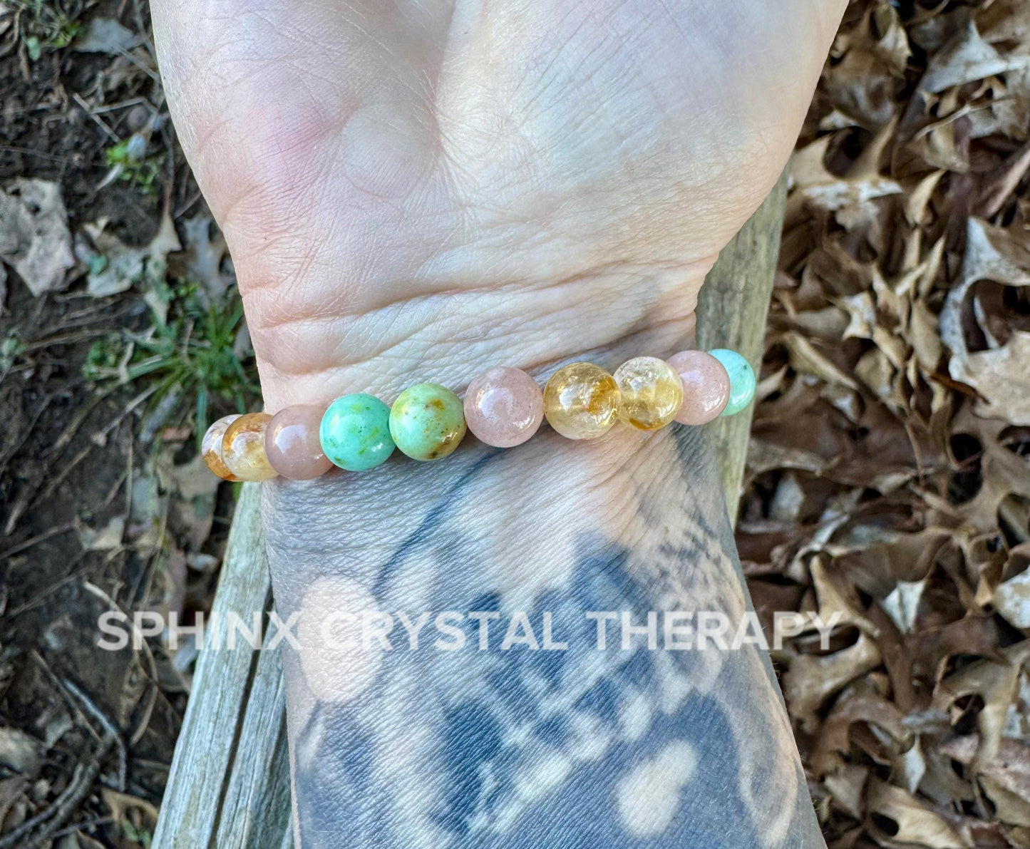 Self Empowerment & Expression " Goddess of Eternal Youth " Communication - Moonstone - Citrine - REAL AAA Crystal Healing Gemstone Bracelet