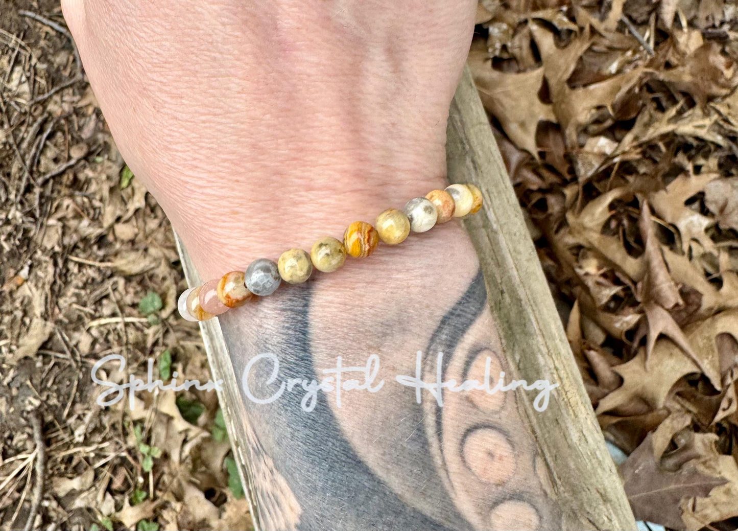 Positivity & Joy " Flower Child " Happiness and Joy - Positive vibes - Emotional Support and Healing - Crystal Therapy Gemstone Bracelet