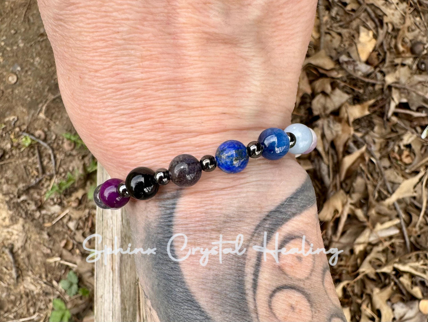 Psychic Abilities - Clairvoyance - " Inner Vision " Divine Light - Spiritual Awakening - Gifted Empath Telepathy - Crystal Healing Bracelet