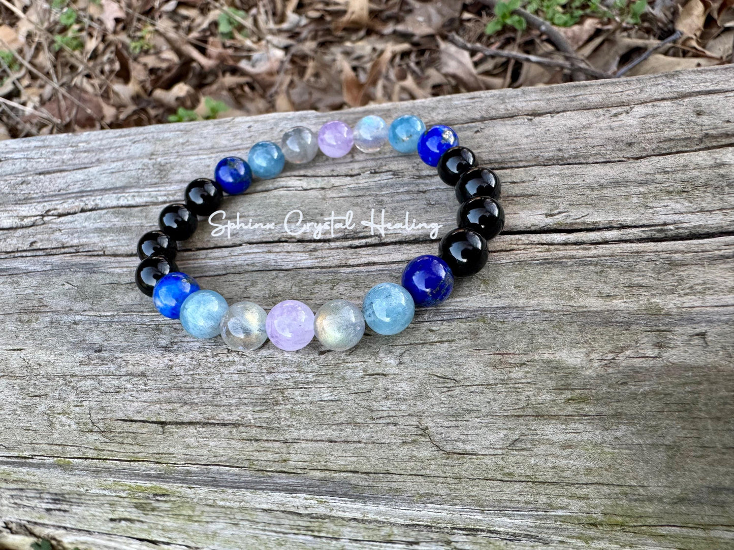 Pisces Energy - Zodiac Horoscope "The Compassionate Pisces" February March Birthday - RARE Aquamarine - Crystal Healing Gemstone Bracelet