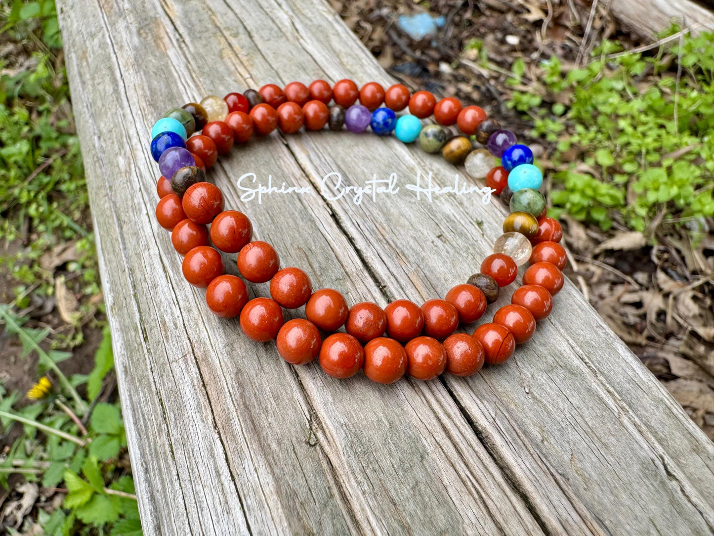 Grounding & Protection Anklet - Chakra Balance - AAA High Grade Red Jasper - Strength - Empowerment - Real Quality Crystal Healing Gemstones