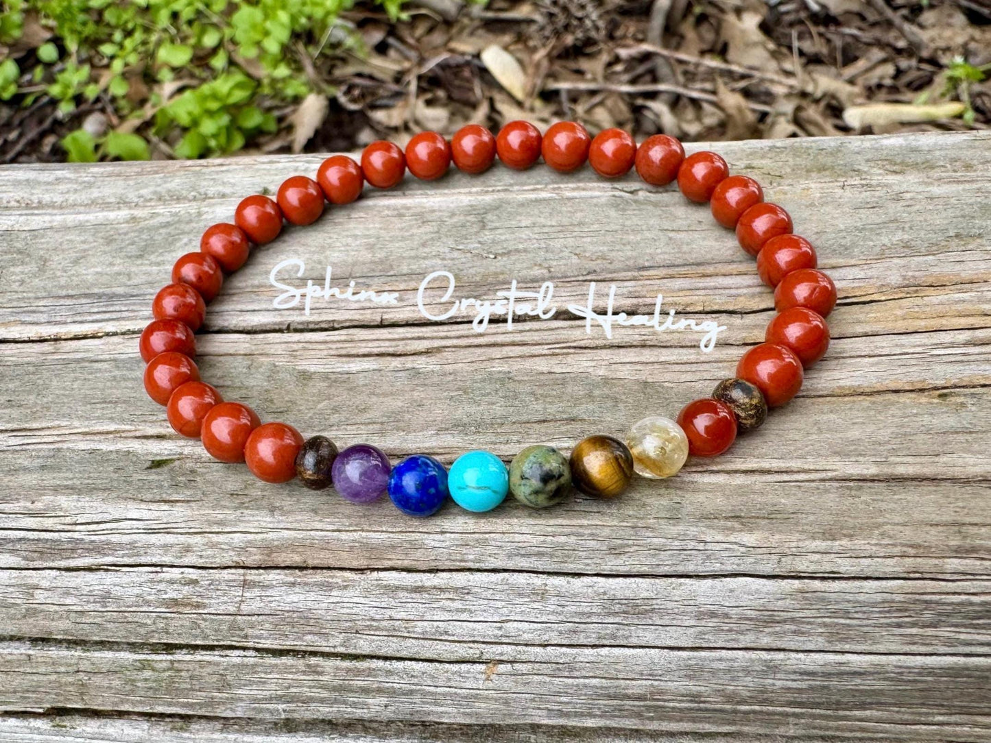 Grounding & Protection Anklet - Chakra Balance - AAA High Grade Red Jasper - Strength - Empowerment - Real Quality Crystal Healing Gemstones