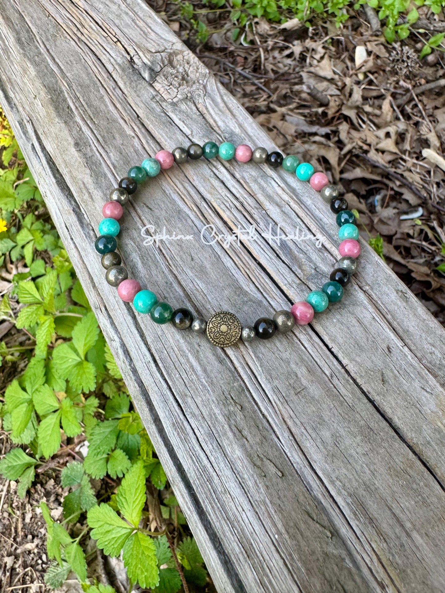 Self love Anklet - Manifest New Beginnings - Forgiveness & Emotional Healing " A New Dawn " Acceptance  - Empowerment Crystals and Gemstones