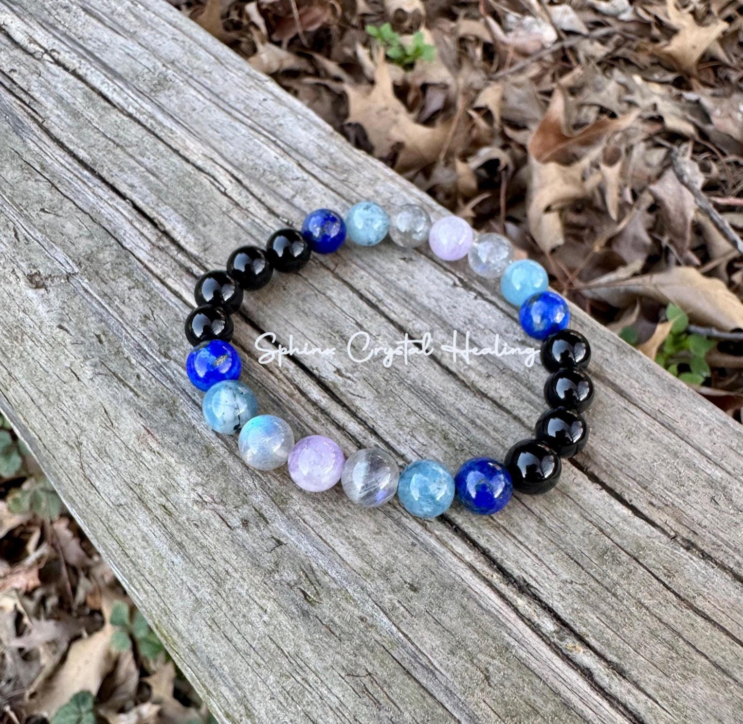 Pisces Energy - Zodiac Horoscope "The Compassionate Pisces" February March Birthday - RARE Aquamarine - Crystal Healing Gemstone Bracelet