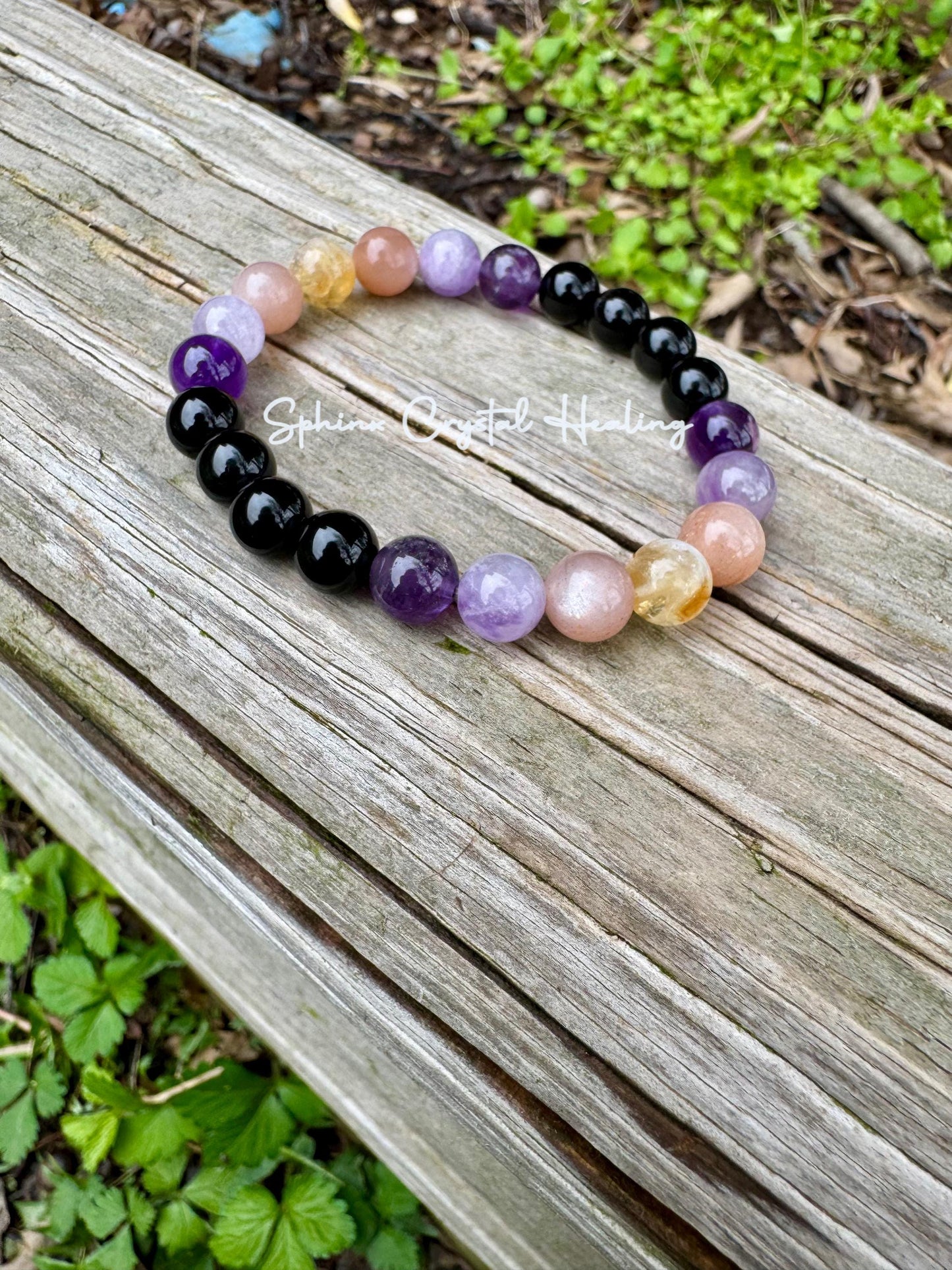 Cancer Sign Energy - Zodiac Birthstones " The Intuitive Cancer " June July Birthday - Real High Quality Gemstones - Crystal Healing Bracelet