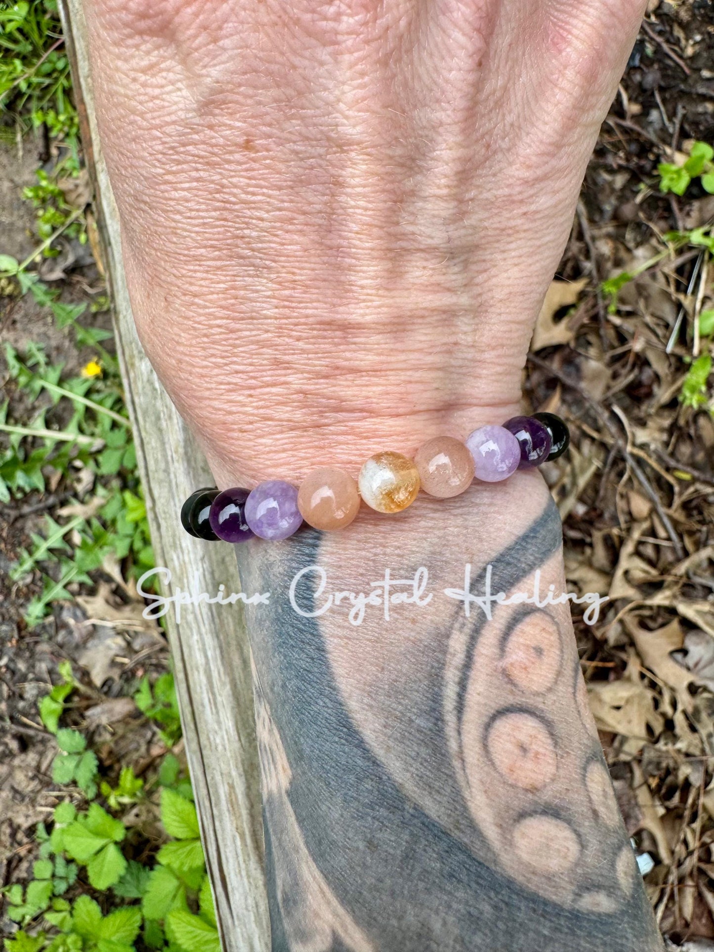 Cancer Sign Energy - Zodiac Birthstones " The Intuitive Cancer " June July Birthday - Real High Quality Gemstones - Crystal Healing Bracelet