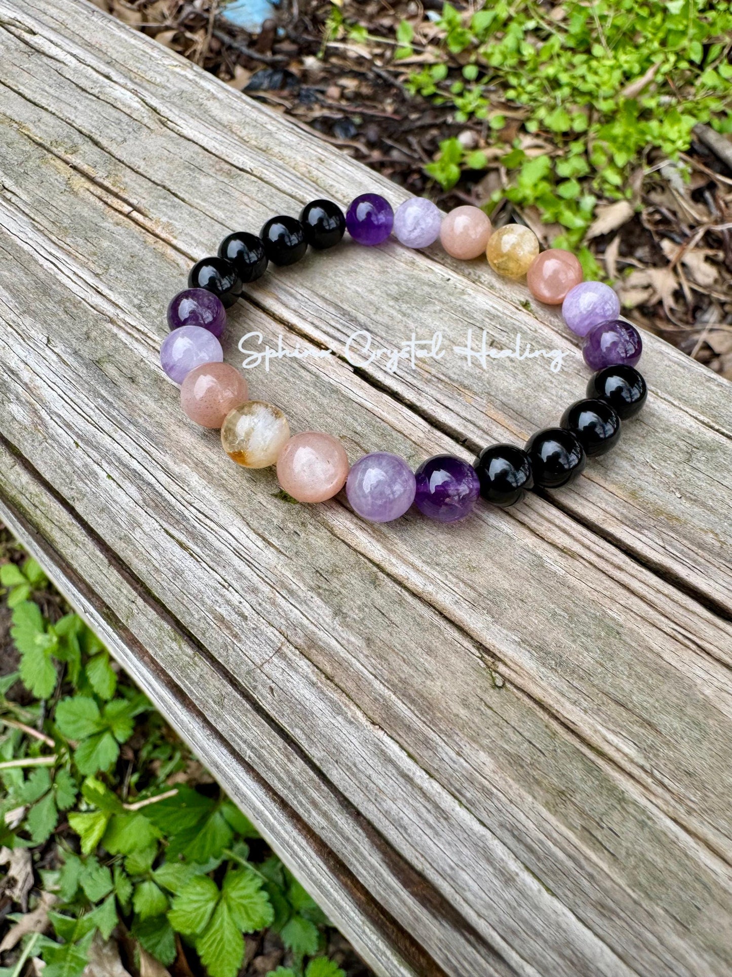Cancer Sign Energy - Zodiac Birthstones " The Intuitive Cancer " June July Birthday - Real High Quality Gemstones - Crystal Healing Bracelet