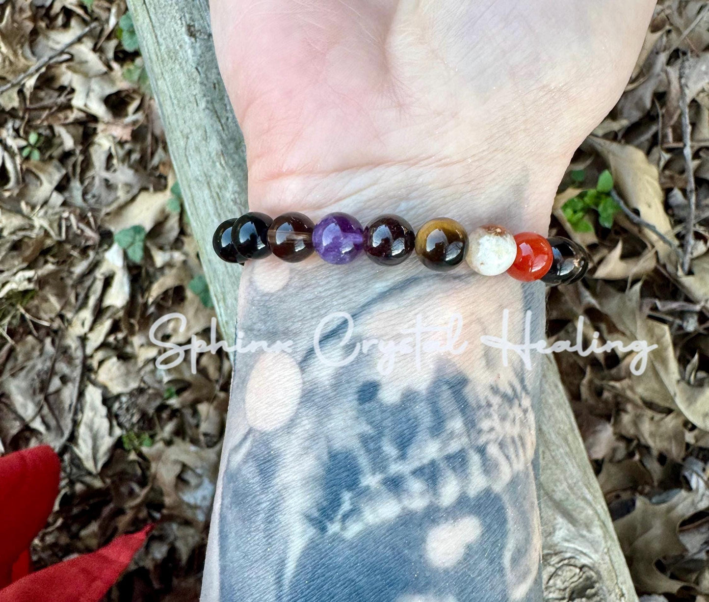Aries Energy - Zodiac Birthstones " The Passionate Aries " March April Birthday - REAL Quality Gemstones - Crystal Healing Energy Bracelet
