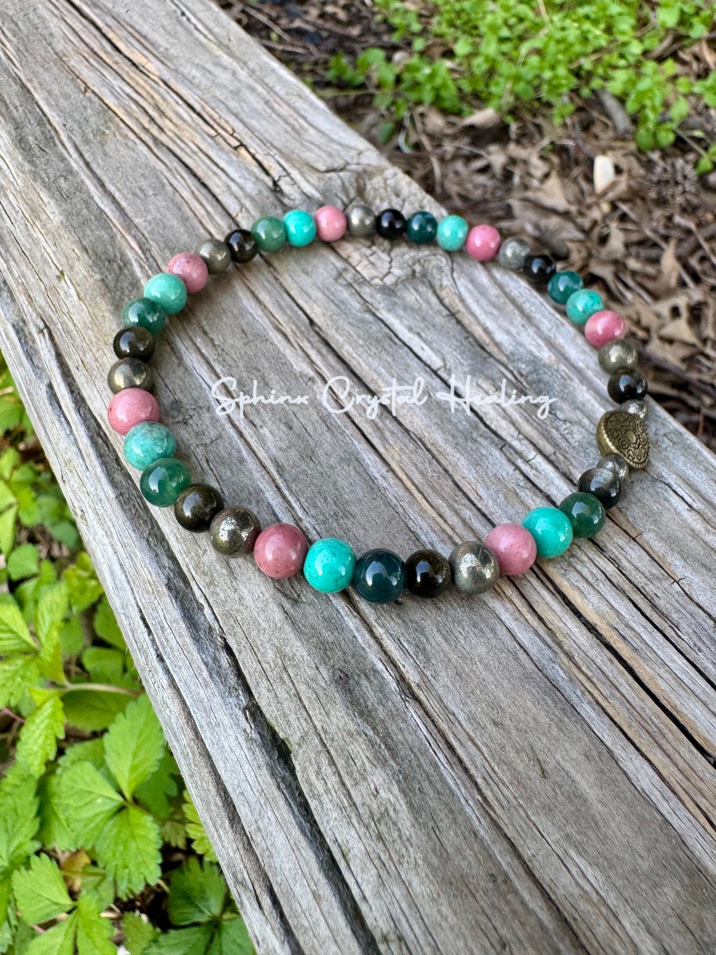 Self love Anklet - Manifest New Beginnings - Forgiveness & Emotional Healing " A New Dawn " Acceptance  - Empowerment Crystals and Gemstones