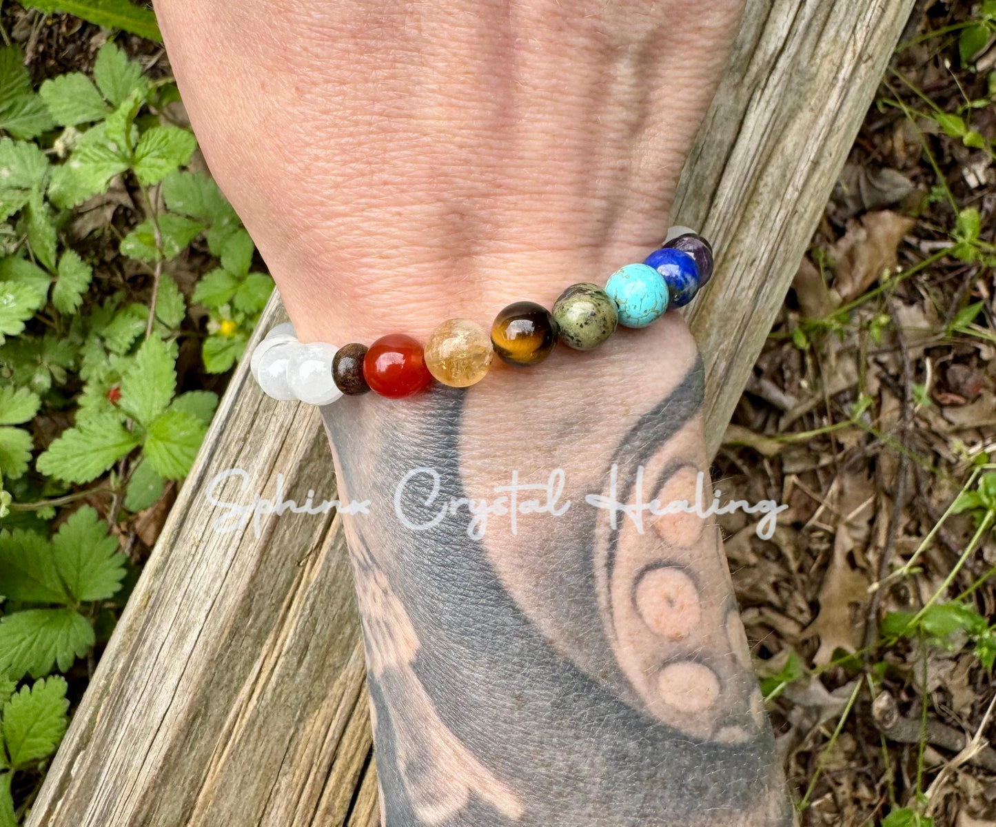 Chakra Balance - AAA High Grade Selenite - Calming Stress Relief - Aura Cleansing & Clearing - Crystal Healing REAL Gemstone Bracelet