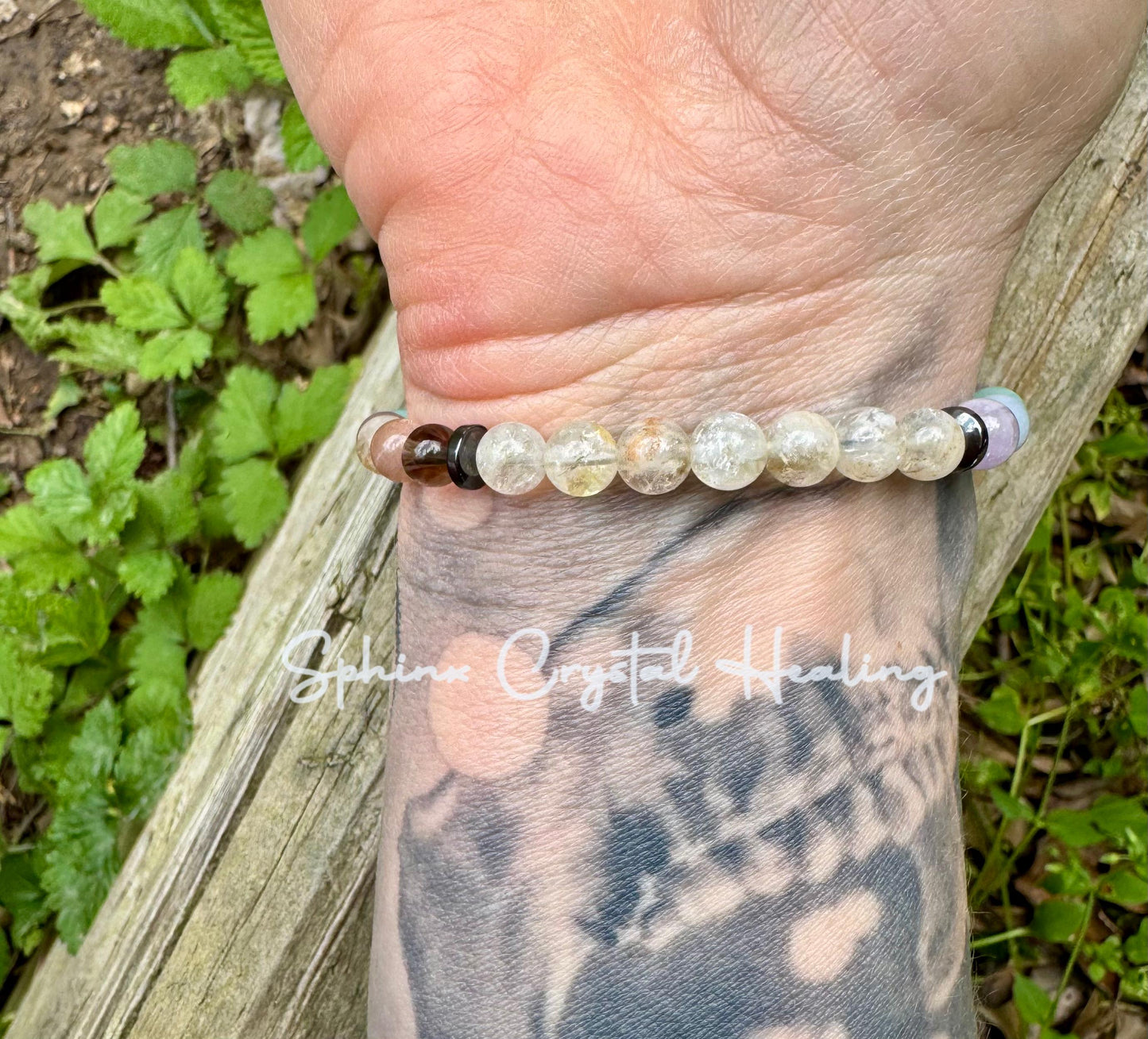 6mm Joy & Abundance - PASTEL Chakra Stones - Citrine - Gratitude High Vibration Stones - AAA REAL Crystal Healing Gemstone Bracelet